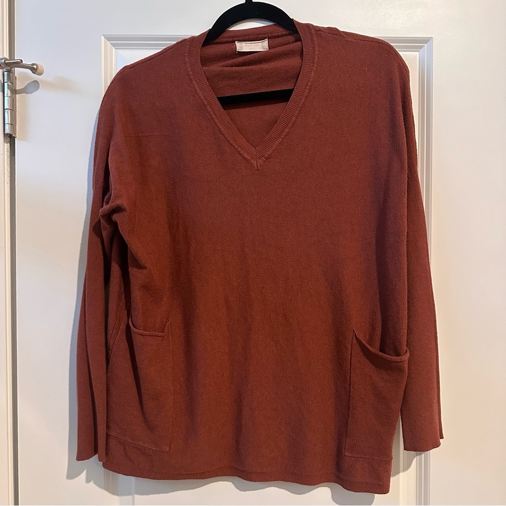 Altar'd State Rust Knit Sweater